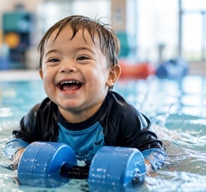 Child thriving in inclusive pediatric care